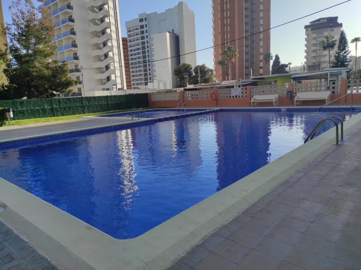 Estudio Reformado Y Centrico Con Piscina Y Wifi Acepta Mascotas Benidorm Exterior photo